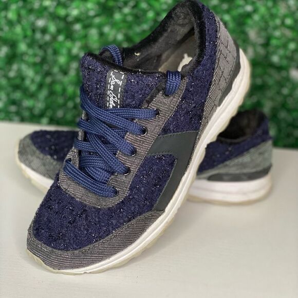 Navy Blue Sam Edelman Sneakers - Picture 1 of 6